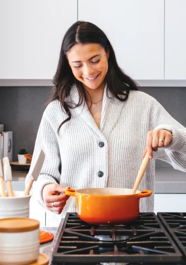 Girl Cooking